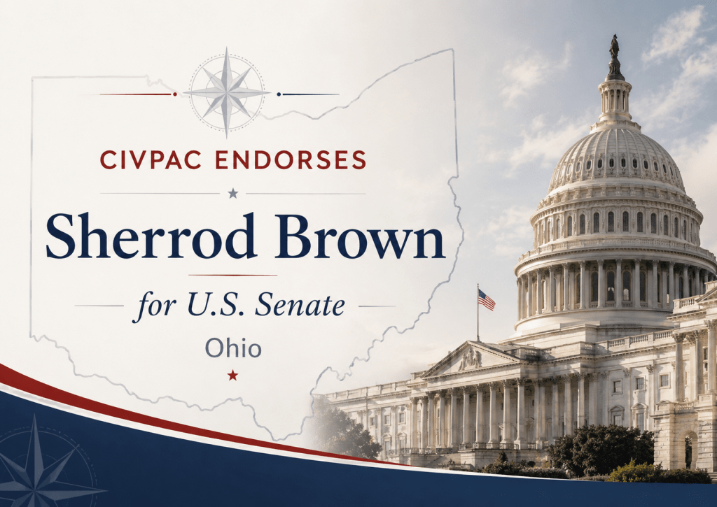 CIVPAC endorses Sherrod Brown in the 2026 Ohio U.S. Senate race