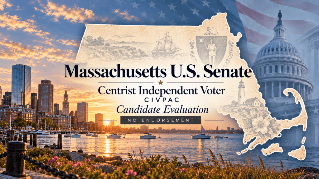 Massachusetts U.S. Senate 2026 candidate evaluation — CIVPAC non-endorsement
