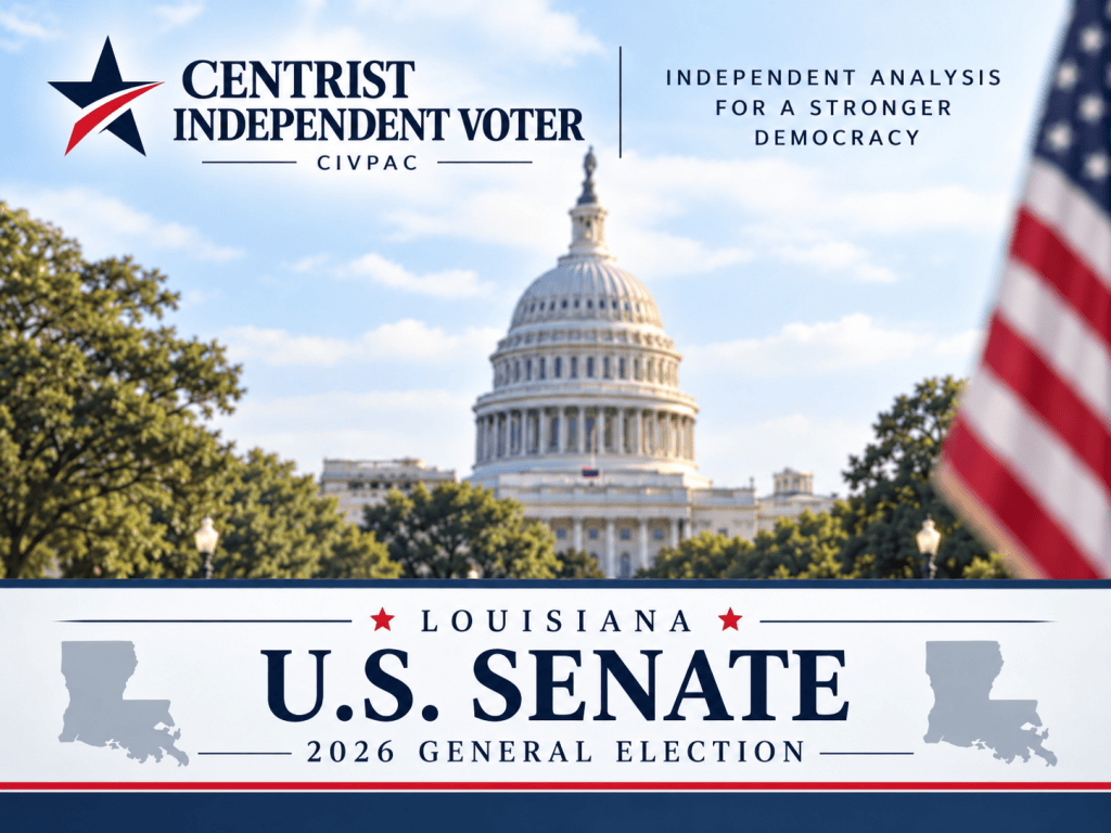 Louisiana U.S. Senate 2026 general election — Centrist Independent Voter CIVPAC