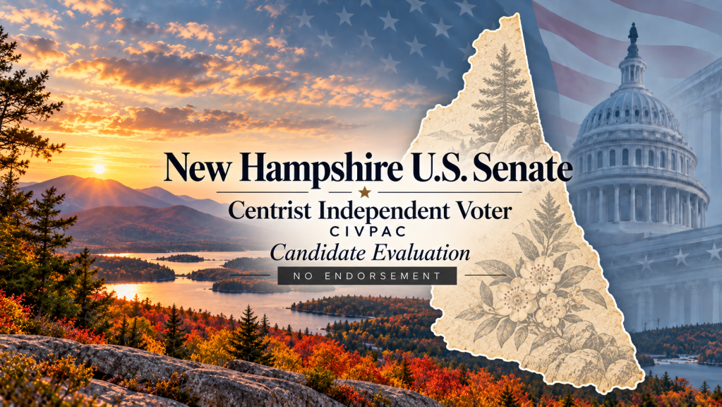 New Hampshire U.S. Senate 2026 — No Endorsement